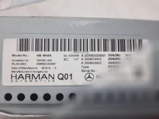 A2059000541,A2059010415,A2059025922 Магнитола Mercedes C W205 Арт 117326634_3, вид 2