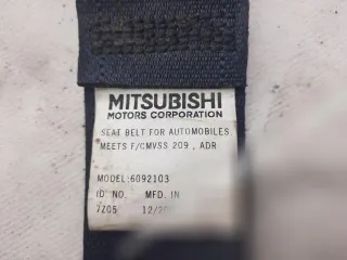  Ремень безопасности задний левый Mitsubishi Outlander 2 Арт 119068749, вид 2