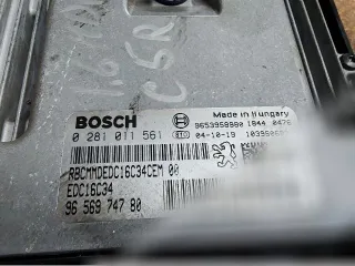 0281011561,9656974780 Блок управления двигателем Citroen C4 Picasso 1 Арт 143604276_1, вид 4