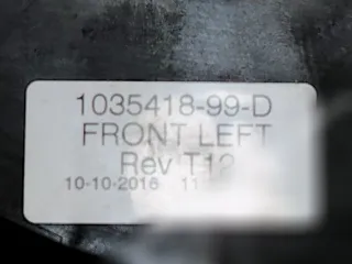 103541899D Ручка наружная передняя левая Tesla model X Арт 148696634, вид 3