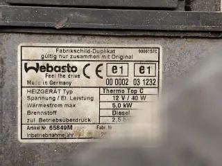 66724C,XB429J294CC Автономный отопитель Peugeot 407 Арт 149187850_8, вид 3