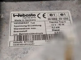 66724C,XB429J294CC Автономный отопитель Peugeot 407 Арт 149187850_8, вид 4