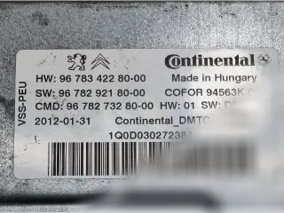 A2C542774501,9678342280,9678292180,9678273280 Блок управления Старт-Стоп Peugeot 3008 1 Арт 150537578_1, вид 4