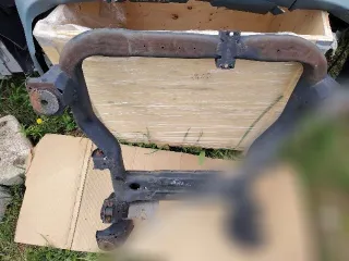 7E0499029 Балка подвески передняя (подрамник) Volkswagen Multivan T5 restailing Арт 155437277, вид 3
