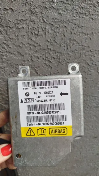 65776900727 Блок AirBag BMW 5 E39 Арт 96711161