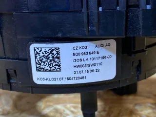 5Q0953549E Шлейф руля Audi A3 8V Арт 39369967, вид 8