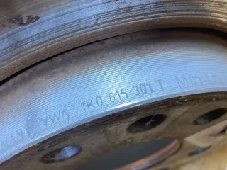 1K0615301T Диск тормозной передний Audi A3 8V Арт 39369871, вид 10