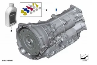 8615601,8638268,GA8HP45X КПП автоматическая (АКПП) BMW X5 F15 Арт 100309, вид 1
