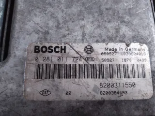 0281011724.8200311550 Блок управления двигателем Renault Laguna 2 Арт G531, вид 2