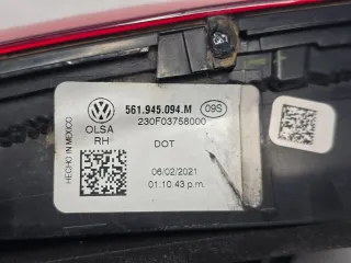 561945094M Фонарь крышки багажника правый Volkswagen Passat USA Арт 11068, вид 7