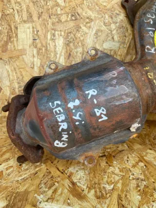  Коллектор выпускной Chrysler Sebring 2 Арт 96730608, вид 8