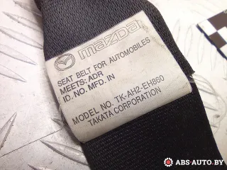 TKAH2EH860,305272210,1063728 Ремень безопасности передний левый Mazda 6 2 Арт A29217, вид 4