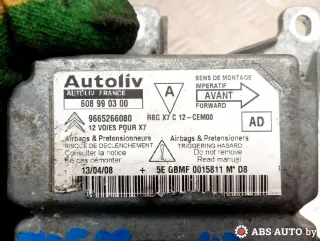 9665266080,608990300 Блок AirBag Citroen C5 1 Арт 71055942_1, вид 4