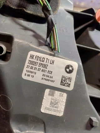 7300267 Фонарь задний левый BMW 7 F01/F02 Арт 96735228, вид 3