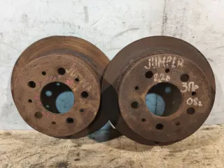  Диск тормозной задний Citroen Jumper 2 Арт 96765560, вид 1