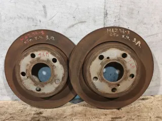 Диск тормозной задний Mazda 3 BK Арт 96765708, вид 1