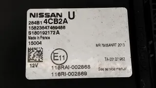 284B14CB2A Блок комфорта Nissan Qashqai 2 Арт 68852_2000001307941, вид 3