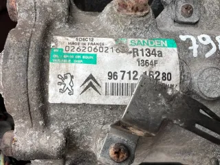 9671216280 Компрессор кондиционера Peugeot 207 Арт 7984, вид 2