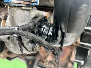 1H0129654Q Патрубок турбины Volkswagen Sharan 1 1.9л Арт 96867814, вид 3
