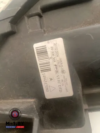 89006368 Фара правая Citroen C8 Арт 35348542, вид 3