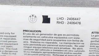 72127943538, 2406448AA Подушка безопасности пассажира BMW X5 F15 Арт ST125569, вид 4