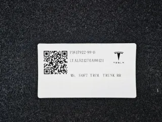 1617922-99,1617922-00 Ковер багажника Tesla model S Арт 32851, вид 3