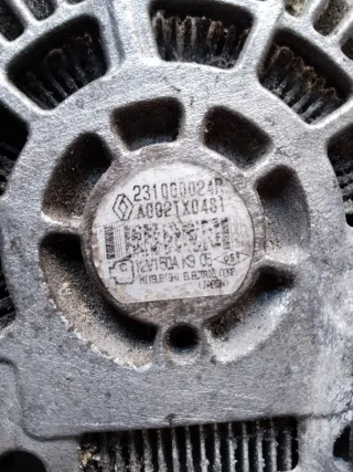 231000024R Генератор Renault Scenic 3 Арт 96874692, вид 2