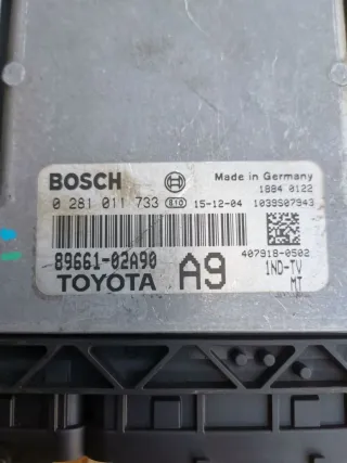 0281011733, 8966102A90 Блок управления двигателем Toyota Corolla E150 Арт 96875728, вид 3