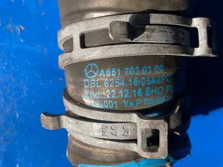 A6512030300 Патрубок системы охлаждения Mercedes C W205 Арт 96876751, вид 2
