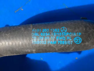 A6512031382 Патрубок системы охлаждения Mercedes C W205 Арт 96876753, вид 6