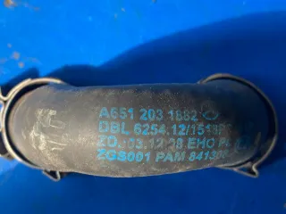 A6512031882 Патрубок системы охлаждения Mercedes C W205 Арт 96876758, вид 3