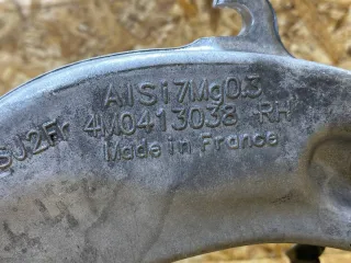 4M0413038H Вилка амортизатора правая Audi Q7 4M restailing Арт 39370191, вид 9