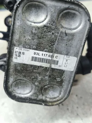 03L117021C Корпус масляного фильтра Volkswagen Transporter T5 Арт 01400566, вид 4