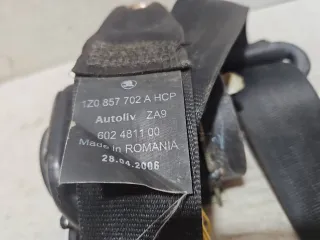 1Z0857702A,602481100 Ремень безопасности передний правый Skoda Octavia A5 Арт 24792, вид 7