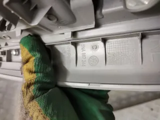 5NA867244 Обшивка стойки центральной правой (накладка) Volkswagen Tiguan 2 Арт 96893852, вид 3
