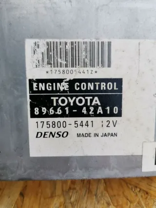 8966142A10, 1758005441 Блок управления двигателем Toyota Rav 4 2 Арт 96911566, вид 5