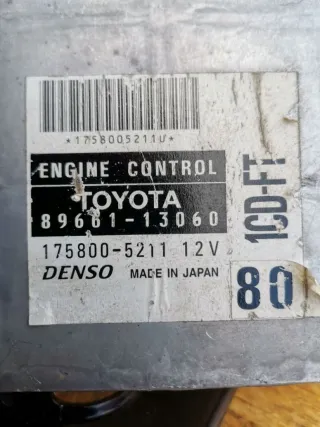 1758005211, 8966113060 Блок управления двигателем Toyota Corolla VERSO 1 Арт 96911577, вид 5
