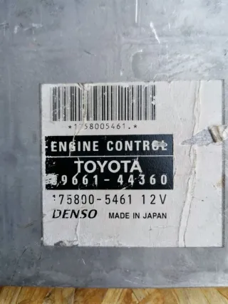 1758005461, 8966144360 Блок управления двигателем Toyota Avensis VERSO Арт 96925621, вид 4