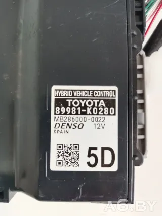 89981-K0280, MB286000-0022 Блок управления (другие) Toyota Yaris 4 Арт 96926511, вид 3