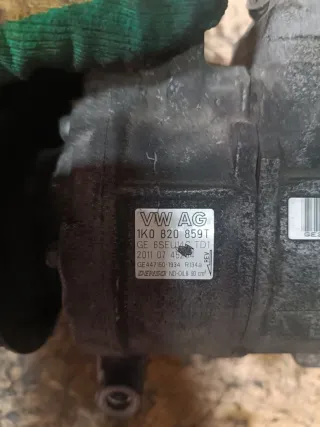 1K0820859T Компрессор кондиционера Volkswagen Golf 5 Арт 034583, вид 5