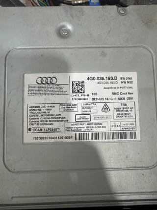 4G0035193D Магнитола (аудио система) Audi A7 1 (S7,RS7) Арт 96936197, вид 3