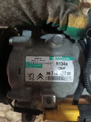 9671216280,R134A,1364F Компрессор кондиционера Citroen DS3 Арт 034587, вид 5