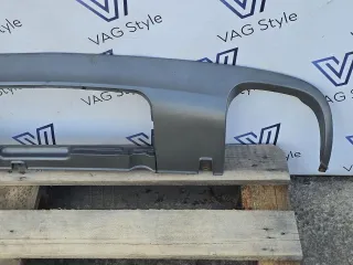  Накладка (юбка) заднего бампера Audi A6 C6 (S6,RS6) Арт 7022, вид 3