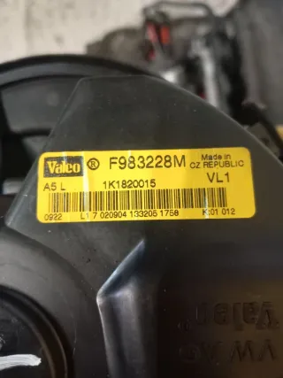 1K1820015 Моторчик печки  Golf 5 Арт 96939880, вид 2