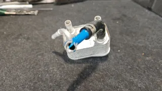 7L6203491D Топливный теплообменник (подогреватель топлива) Audi Q7 4L Арт 96941585, вид 4