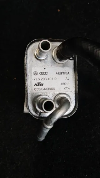 7L6203491D Топливный теплообменник (подогреватель топлива) Audi Q7 4L Арт 96941585, вид 2