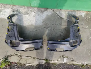 4M0807096G, 4M0807095G Кронштейн крепления бампера переднего Audi Q7 4M restailing Арт 96944075, вид 1