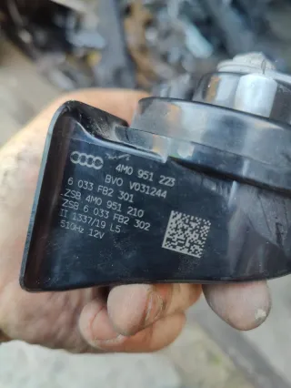 Сигнал (клаксон) Audi Q7 4M restailing 2020г. 4M0951223, 4M0951230 - Фото 2