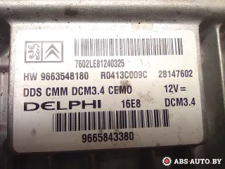 9663548180,9665843380,9647492880 Блок управления двигателем Peugeot 407 Арт A29551_4, вид 6
