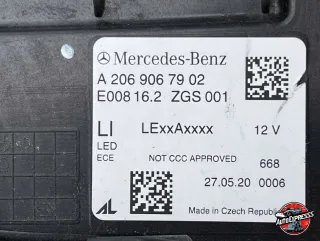 A2059062903,2059062903 Фара левая Mercedes C W206 Арт 32509096ar, вид 3